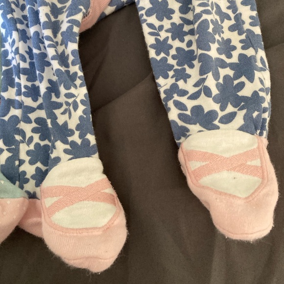 3 Carters Footed Pajamas - Picture 7 of 7